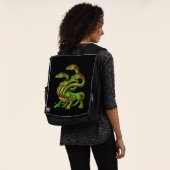 Griechische Mythologie Hydra Rucksack (Ausgewaschen)
