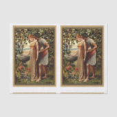 Griechische Mythologie-Liebe - Dekoupage Scrapbook Seidenpapier (Vorderseite)