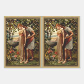 Griechische Mythologie Norgoddess-Liebe auf Sage Geschenkpapier Set (Vorderseite 2)