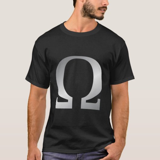 Griechische Mythologie Omega Symbol Fraternity Gif T-Shirt (Vorderseite)