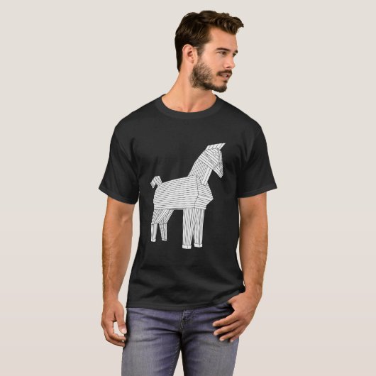 Griechische Mythologie: Trojaner für griechische G T-Shirt (Vorne ganz)