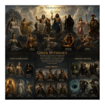 Griechische Mythologie-Übersicht