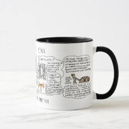 Griechische Mythos Comix Minotaur Mythos Tasse! Tasse