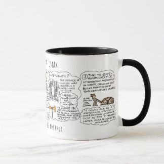 Griechische Mythos Comix Minotaur Mythos Tasse! Tasse