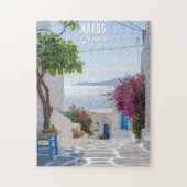 Griechische Naxos Insel Weltreisengeschichte Liebh Puzzle (Vertikal)