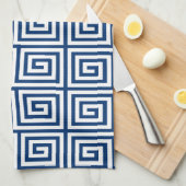 Griechische Pattern Küchentücher (Viertel Falte)