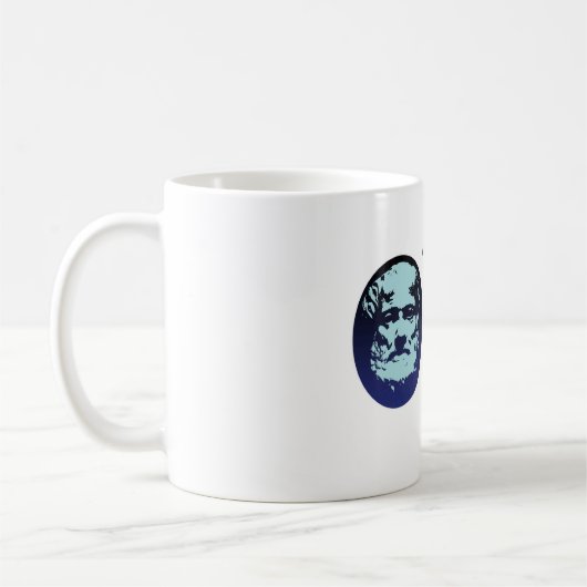 Griechische Philosophen-Aristoteles-Kaffeetasse Kaffeetasse (Links)