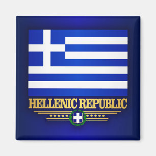 Griechische Republik (Griechenland) Magnet