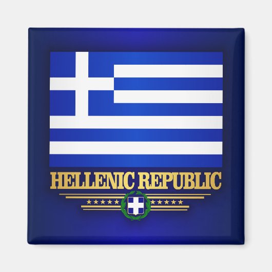 Griechische Republik (Griechenland) Magnet (Vorne)