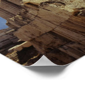 griechische Ruinen, Akropolis, Griechenland Poster (Ecke)
