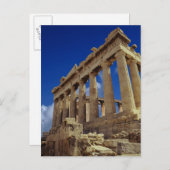 griechische Ruinen, Akropolis, Griechenland Postkarte (Vorne/Hinten)