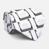 griechische Säulen Krawatte (Gerollt)