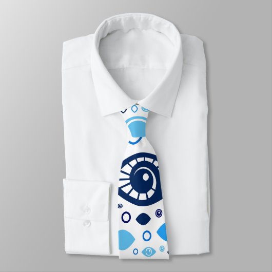 Griechische schlechte Augendiagramm-Blues und Krawatte (Gebunden)