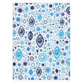 Griechische schlechte Augendiagramm-Blues und Tischdecke (Vorderseite)