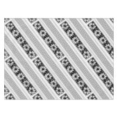 Griechische Schlüssel und Milchschlüssel schwarz u Tischdecke (Vorderseite (Horizontal))