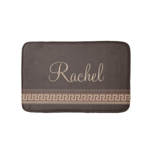 Griechische Schlüsselgrenze Badematte