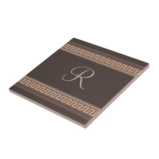 Griechische Schlüsselgrenze Fliese (Seite)