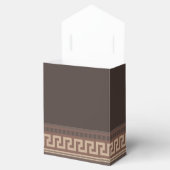 Griechische Schlüsselgrenze Geschenkschachtel (Geöffnet)