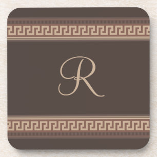 Griechische Schlüsselgrenze Getränkeuntersetzer