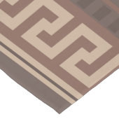 Griechische Schlüsselgrenze Kurzer Tischläufer (Ecke)