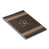 Griechische Schlüsselgrenze Notizblock (Rechte Seite)