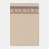 Griechische Schlüsselgrenze Post-it Klebezettel (Vorderseite)