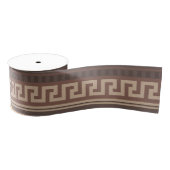 Griechische Schlüsselgrenze Ripsband (Spule)