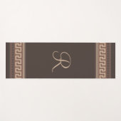 Griechische Schlüsselgrenze Yogamatte (Vorderseite (Horizontal))