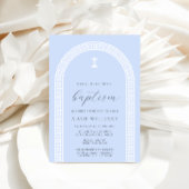 Griechische Schlüsseltaufe Einladung