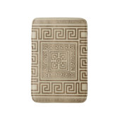 Griechische Schlüsselverzierung - griechische Badematte (Vorderseite Vertikal)