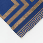 Griechische Schlüsselverzierung - griechische Fleecedecke (Ecke)