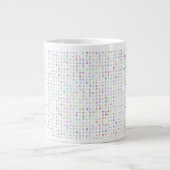 Griechische Schreiben 20oz-Tasse Jumbo-Tasse (Vorderseite)