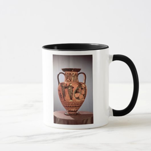 Griechische Schwarzzahl Amphora Tasse (Rechts)