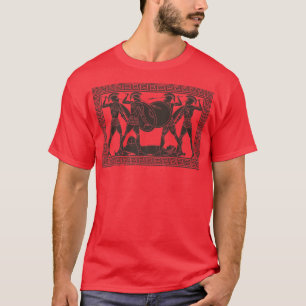 Griechische Soldaten Mythen Götter Göttinnen Statu T-Shirt