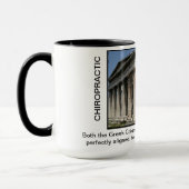 Griechische Spalten der Tasse (Links)