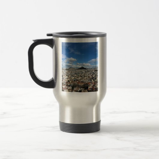 Griechische Stadt Kaffeetasse (Links)