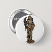 GRIECHISCHE STATUE DAMEN-FORTUNA BUTTON (Vorne & Hinten)