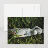 griechische Statue Postkarte (Vorne/Hinten)