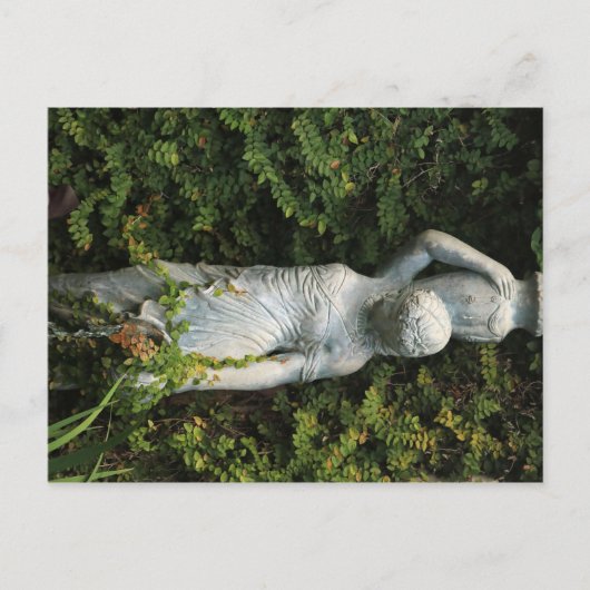 griechische Statue Postkarte (Vorderseite)