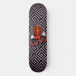 Griechische Symbole Minotaur Kriegerbestie Skateboard
