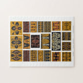 Griechische Textilkunst Puzzle (Horizontal)