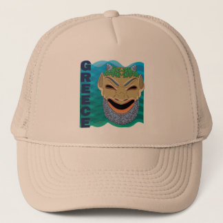 Griechische Theater MASKE Truckerkappe
