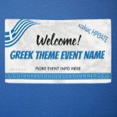 Griechische Themenveranstaltung Willkommen auf der Banner