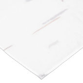 Griechische Trip Down Memory Lane Tischdecke (Schrägansicht)