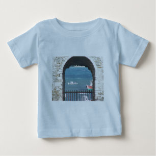 Griechische Tür zum Ozean Baby T-shirt