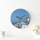 Griechische Uhr "Wall Clock" - Oia, Santorini (Zuhause)