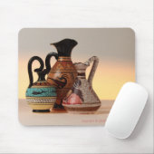 Griechische Vasen Mousepad (Mit Mouse)