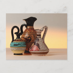Griechische Vasen Postkarte 1