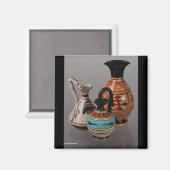 Griechische Vases Magnet 3 (Vorderseite/Rückseite)