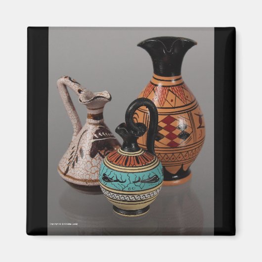 Griechische Vases Magnet 3 (Vorne)